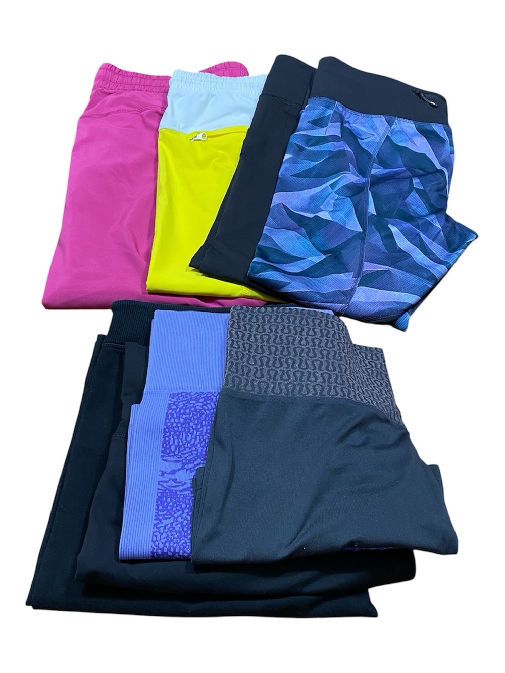 Lululemon Capris and Shorts Bundle Size 10  8 Pieces Reseller Bundle Yoga Gym